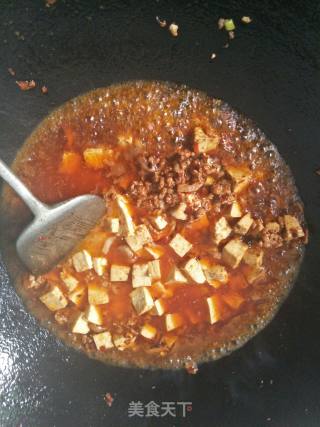 麻婆豆腐的做法步骤：8