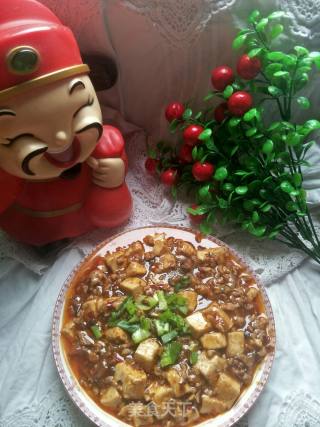 麻婆豆腐的做法步骤：10