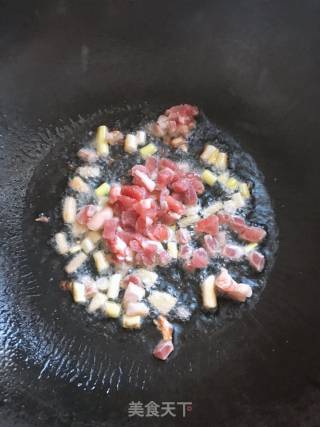 冻豆腐烧油菜的做法步骤：3