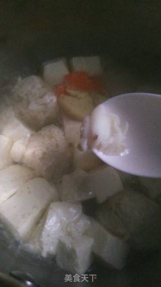 鸡肉丸豆腐汤的做法步骤：6