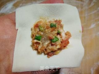 #团圆饭#鲜虾大肉馄饨的做法步骤：11