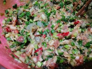 #团圆饭#韭菜鲜虾大肉饺的做法步骤：6