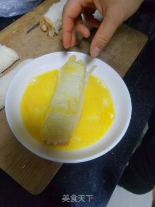 香蕉土司卷的做法步骤：4
