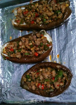 肉末烤茄子—烤箱菜的做法步骤：11