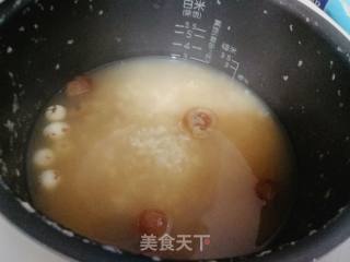 #团圆饭#桂圆莲子粥的做法步骤：6