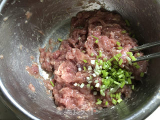 油面筋塞肉的做法步骤：3