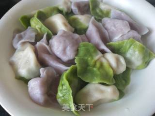 三色饺子的做法步骤：6