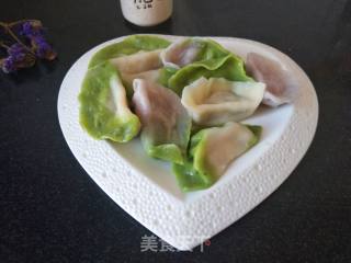 翡翠饺子的做法步骤：7