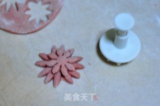“猪”福永远花糕馒头的做法步骤：16