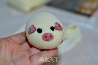 “猪”福永远花糕馒头的做法步骤：29