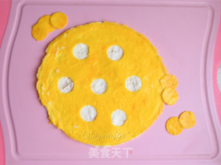 波点蔬菜蛋包饭的做法步骤：16