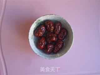 红枣白果粥的做法步骤：2