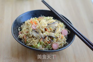 什锦炒米粉的做法步骤：6