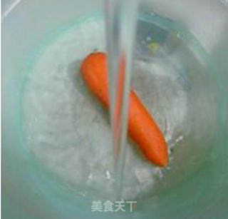 炼奶酥皮胡萝卜的做法步骤：6
