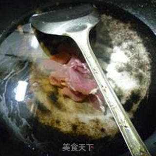 瘦肉片平菇榨菜汤面的做法步骤：6