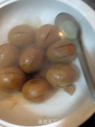 海参鸡蛋红烧肉的做法步骤：21