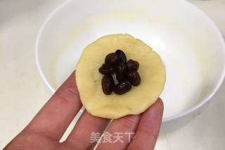 红豆一口酥的做法步骤：7