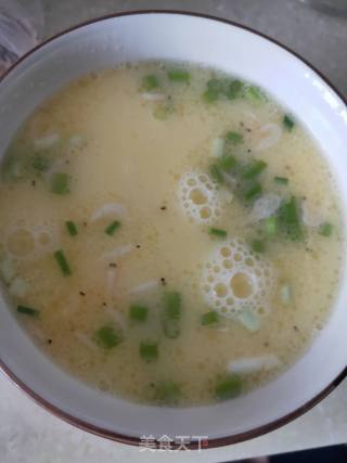 虾米鸡蛋糕的做法步骤：2