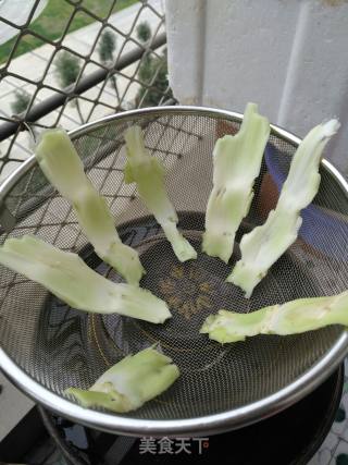 棒菜牛肉丝的做法步骤：18