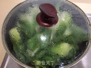 蒜蓉上海青的做法步骤：4