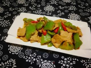#团圆饭#青椒炒肉片的做法步骤：15