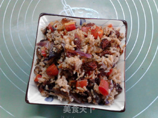 羊肉手抓饭的做法步骤：18
