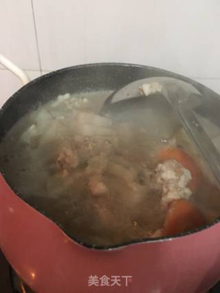 骨髓炖莲藕的做法步骤：12