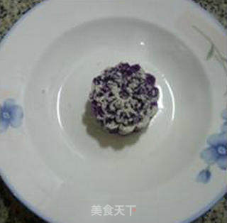 椰蓉紫薯糕的做法步骤：13