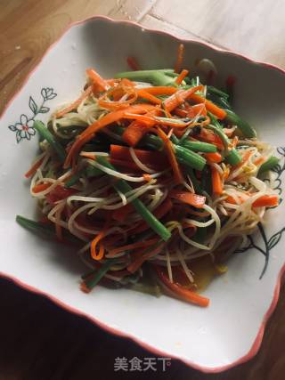 豆芽菜的做法步骤：7