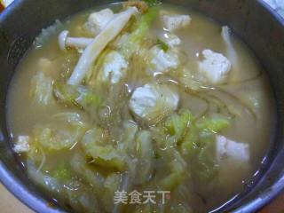 麻酱味白菜豆腐汤的做法步骤：14