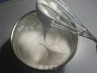 面包机版葡萄干戚风蛋糕的做法步骤：3