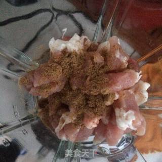 三色福丸子的做法步骤：2