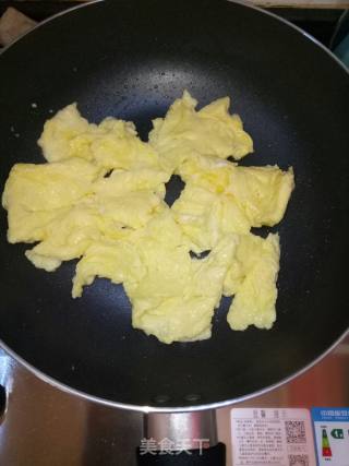 青椒黄瓜炒鸡蛋的做法步骤：3