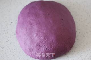 紫薯糯米饼的做法步骤：5