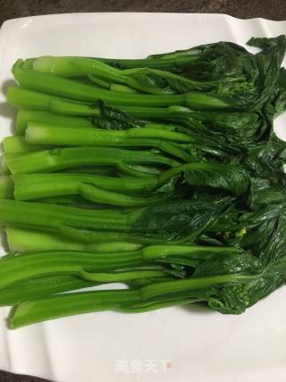 白灼菜心的做法步骤：7