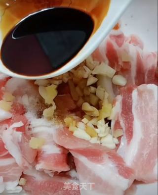粉蒸肉的做法步骤：3