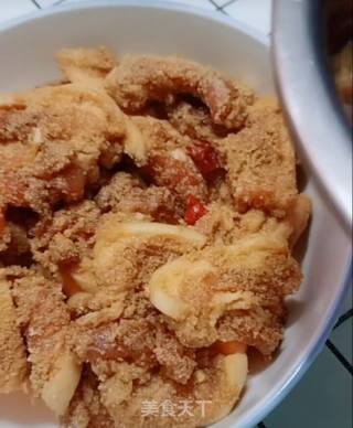 粉蒸肉的做法步骤：8