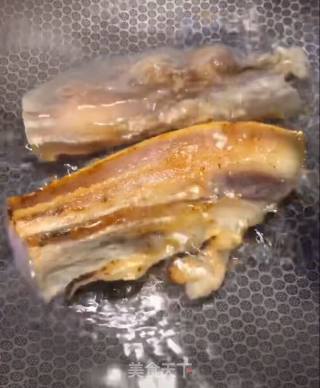 甜椒炒腊肉的做法步骤：4