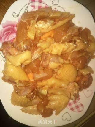 红萝卜蒸鸡的做法步骤：3
