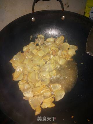 包心菜炒咸肉的做法步骤：7