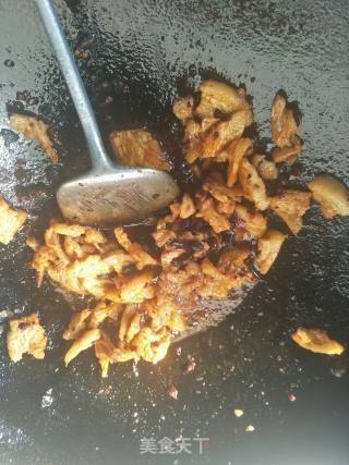 汗蒸回锅肉的做法步骤：9