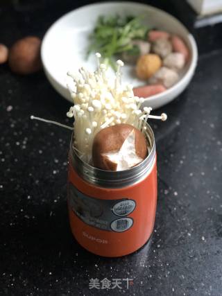 一人食简便火锅的做法步骤：3