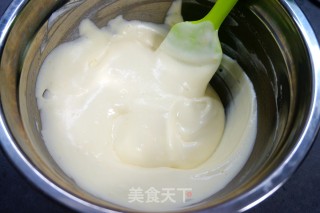 奶油戚风蛋糕卷的做法步骤：5