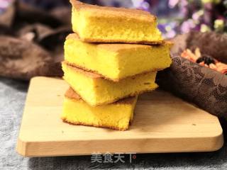 南瓜戚风蛋糕的做法步骤：16