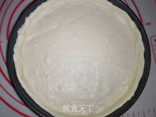 #烤箱菜#玉米荷兰豆培根披萨的做法步骤：9