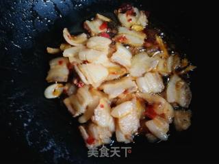 #团圆饭#蒜苗回锅肉的做法步骤：8