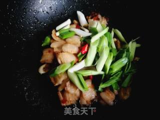 #团圆饭#蒜苗回锅肉的做法步骤：9