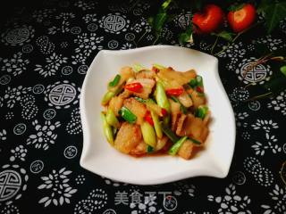 #团圆饭#蒜苗回锅肉的做法步骤：12