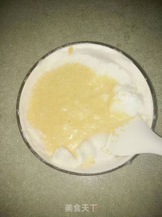 苹果戚风蛋糕（6寸）的做法步骤：20