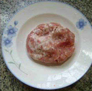 菌菇肉末糯米饼的做法步骤：3